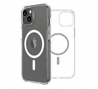 Funda muvit recycletek magsafe para apple iphone 14 plus transparente