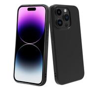 Muvit Funda recycletek for Change Compatible con Apple iPhone 15 Pro Negra