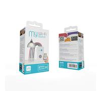 Muvit I/O MIOCCW001 - Conmutador WiFi (controlado a través de un teléfono Inteligente, Compatible con la Red WiFi 2.4G, Temporizador de Cuenta Regresiva)