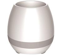 Muvit I/O MIOPOT001 - Maceta con Altavoz inalámbrico y luz LED Multicolor