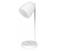 Muvit iO Lámpara Sobremesa WiFi con Base de Carga Inalámbrica G Blanca