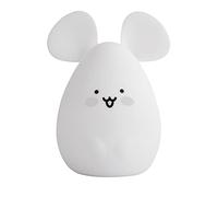 Muvit Lámpara Infantil de Mesa con Altavoz Bluetooth - Luz Nocturna LED Multicolor con Forma de Ratón, Regalo para Niños, Decoración para Dormitorio Infantil