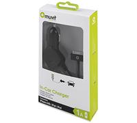 Muvit MUDCC0092 - Cargador de coche para Apple, 30 pines, 1A, negro