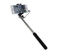 Muvit MUHTG0034 - Mini Selfie Stick 3.5 mm, Color Negro