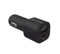 MUVIT para Cambiar la Carga de Voz, PD USBC 20 W + QC 3.0 18 W Noir