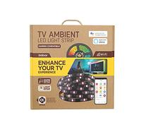 Muvit Tira LED 3m RGB, Diyife Luces LED Habitacion Inteligente con Bluetooth Control de App, Múltiples Modos de Escena y Sincronización de Música, para el Hogar, TV, Fiesta