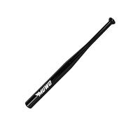 MUWO Bate de béisbol de acero inoxidable de aleación para principiantes, jugadores aficionados y profesionales, longitud: 28 pulgadas, peso: 980 g, muchos (negro)