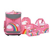 MUWO Little Leo Set 5 Piezas Mochila Escolar con Bolsa Deportiva Nuevo