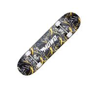 MUWO Street Skateboard 31 x 8 pulgadas - Tabla completa para principiantes de madera estable y aluminio, adecuado para niños, adolescentes y adultos con diferentes motivos