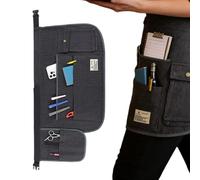 Muwugui Delantales para la Jardinería,Delantal Ajustable Ligero Para La Cintura | Con Bolsillos Multiusos | Para Jardinería Parrilla Cocina Hornear Pintura Y Arte En El Jardín