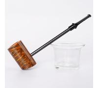 MUXIANG Pipa de tabaco Briar hecha a mano con Beautiful Art Design ka10082h1a8m