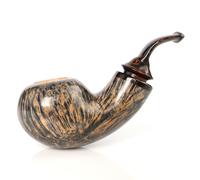 MUXIANG Pipa de tabaco Briar hecha a mano con Beautiful Art Design kah0066m2c1k
