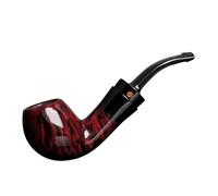 MUXIANG Pipa de tabaco Briar hecha a mano con Beautiful Art Design MA20120A1C8M
