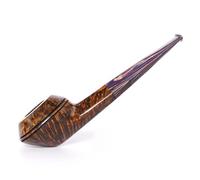 MUXIANG Pipa de tabaco Briar hecha a mano con Beautiful Art Design MAX0006H1W1K-1