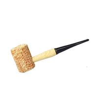 MUXIANG - Pipas de tabaco de palisandro con capucha de viento para Vauen dr. Perl 9 mm filtros de papel 10 regalos de limpieza, Ae0003