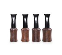 Muxiang Un conjunto de cigarros portátiles de madera de madera de 4 tamaños (38-42/43-47/48-52/53-57)