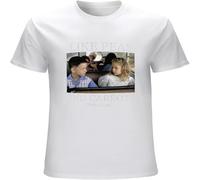 MUXIAOQI Forrest Gump Jenny Like Peas & Carrots Young Love School Bus Men's T Shirt Unisex Short Sleeve Tops White M