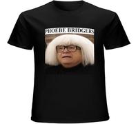 MUXIAOQI Funny Danny Devito Phoebe Bridgers Philadelphia Men's T Shirt Unisex Casual Graphic Tees Black XL