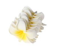 MUXSAM 10pcs Plumeria de la falsificación de la Flor del Frangipani de la Espuma Artificial para la Horquilla de la Boda de la Fiesta de Navidad