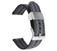 MUXUMAO Correa de reloj universal de nailon for hombre y mujer, repuesto deportivo de liberación rápida, 18 mm, 20 mm, 22 mm y 24 mm.(5,20mm)