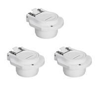 MUXZSIZ Juego de 3 Piezas de Placa de Pared Genie Pool Vacuum Lock Haywards | Lock W400 para aspiradora de piscina Zodiac Haywards.