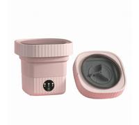 MUXZSIZ Lavadora de ropa compacta, lavadora,Rosa económico 6L ext. | Lavadora de ropa compacta, lavadora de viaje, arranque sencillo.
