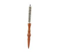 MUXZSIZ Peine compacto de Para madera para peinar las raíces del cabello. Un compañero de viaje ligero para cada peinado. El peine compacto de Para madera con ruedas es para, Marrón, S