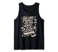 Muy Buen Consejo Alicia en el país de Las Maravillas Cita Camiseta sin Mangas