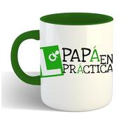 MUY CHULO - Taza Día del Padre | PAPÁ EN PRACTICAS | Regalo Ideal Original para Papá | 330 Ml