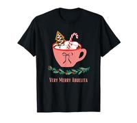Muy Feliz Abuelita Navidad Abuelita Mexicana Navidad Vacaciones Camiseta