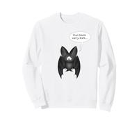 Muy Mal murciélago Triste, Lindo y Divertido lo Siento Vampiro Halloween Sudadera