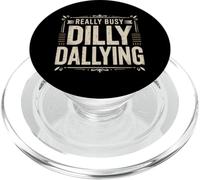 Muy Ocupado Dilly Dallying Estado de ánimo de procrastinación PopSockets PopGrip para MagSafe
