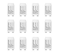 MUYAPAY 12 Piezas Lighting Starter, Arrancador de Tubos Fluorescentes 4-80W, 200-240V Starter S10, Cebador Led El Ahorro de Energía, para Fluorescente Led, Tubo Fluorescente, Lámparas de Neón
