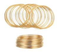 Muyilanc Alambre para Joyería de 100 Bucles, Alambre con Memoria para Hacer Pulseras de Joyería, Alambre para Abalorios para Hacer Joyas de