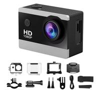 Muyilanc Cámara de Acción con Pantalla de 1080P, Cámara Subacuática, Impermeable, Grabación de Video.