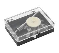 Muyilanc Cepillo de Alambre con Cepillo Mate Texturizado, Herramienta Práctica para Hacer Joyas, Kit de Cepillo de Limpieza de Cepillos, Ruedas Suaves para Pulir Joyas