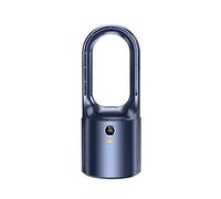 Muyilanc Escritorio para el Hogar Turbo Ventilador EléCtrico Sin Aspas Recargable por USB Silencioso Mini Ventilador PortáTil de RefrigeracióN por Aire Viento de 6 Velocidades 2000MAh A