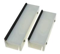 Muyilanc Herramienta de Biselado de Traste de Guitarra de 36/45 Grados de Biselado de Traste de 150 Mm/180 mm de Longitud para Herramientas Luthier (180 mm y 150 Mm) Combo