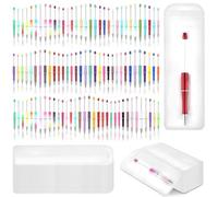 Muyilanc Kit de Bolígrafos con Cuentas A Granel, Bolígrafo con de Bolígrafo, Bolígrafos con Cuentas de para la Escuela, Bricolaje, Fabricación de Oficina