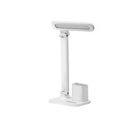 Muyilanc LáMpara de Escritorio con ProteccióN Ocular LED para Dormitorio Temporada Escolar Dedicada LáMpara de Escritorio de Aprendizaje Plegable InaláMbrica con Carga USB