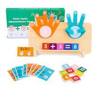 Muyohix Juegos Educativos Niños 3 4 5 6 Años, Juguetes Montessori Matematica, Montessori Contando Juego de Aprendizaje para Aprender a Agregar y Restar Matemáticas, Regalo Ideal para Niños y Niñas