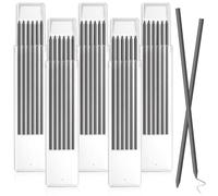 Muyohix Recambios para lápices, 30 unidades de lápices de carpintero de 2,8 mm, lápiz mecánico aplicable a dibujos, líneas, dibujos de arquitectos y trabajos de carpintería