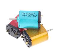 MUYTQAERG Motor de CC 4 unids/Lote 030 Cepillo Carbono eléctrico Ultra Alta Velocidad DIY RC Coche Juguete DC 2, V/3,7 V: 3, V(3.7V)