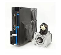 MUYTQAERG Servomotor AC Servo Motor Drive Kit 0.2KW .4KW .6KW 3000rpm 60 Controlador de Brida + Codificador magnético 17 bits + Cable codificador 300cm(Only Drive PS100)