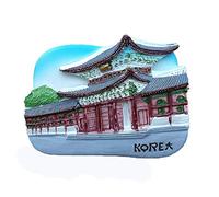 MUYU Magnet Gyeongbokgung Palace Seoul Corea 3D imán de Nevera Recuerdo Regalo, decoración del hogar y la Cocina magnético calcomanía Seoul Corea Refrigerador Imán Collection