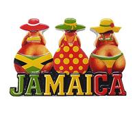 MUYU Magnet Imán para Nevera con diseño de Jamaica en 3D