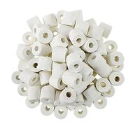 MUYYIKA Accesorios de filtro de acuario para filtro de acuario, anillos de cerámica, filtros biológicos, anillos de cerámica, bolas orgánicas, filtro poroso, bola bioquímica