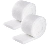 MUYYIKA Esponja de filtro para acuario, 1 m, alfombrilla de filtro de acuario, almohadillas de fijación espesadas, espuma de filtración bioquímica para acuario, estanque, ancho 12 cm (2 unidades)