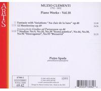 Muzio Clementi: Piano Works, Vol. 18