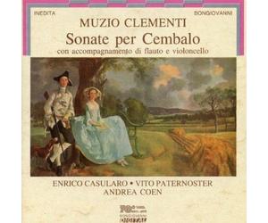 Muzio Clementi: Sonatas for Harpsichord Accompanied by Flute & Cello - Andrea Coen / Enrico Casularo / Vito Paternoster
